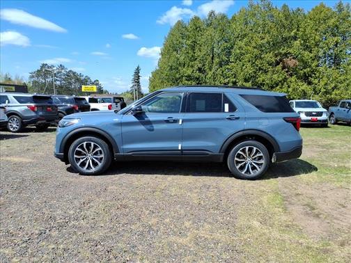 Blue 2026 Ford Explorer ST-Line
