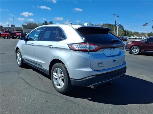 Silver 2017 Ford Edge SEL
