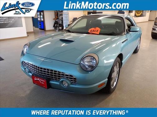 Blue 2002 Ford Thunderbird Deluxe
