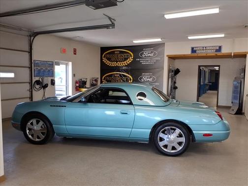 Blue 2002 Ford Thunderbird Deluxe