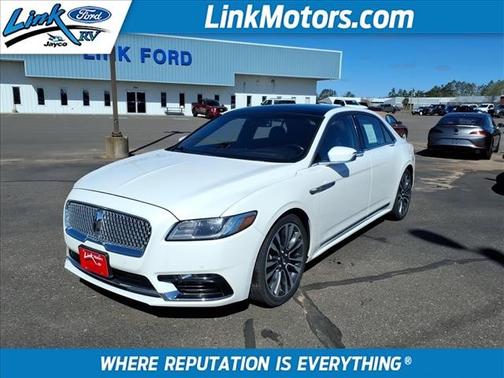 White 2020 Lincoln Continental Reserve