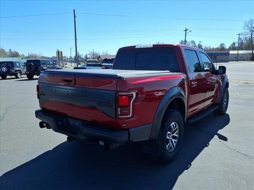 Red 2018 Ford F-150 Raptor