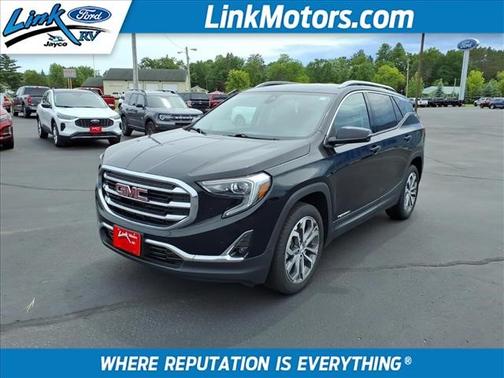Black 2021 GMC Terrain SLT