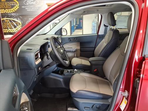 Red 2026 Ford Maverick Lariat