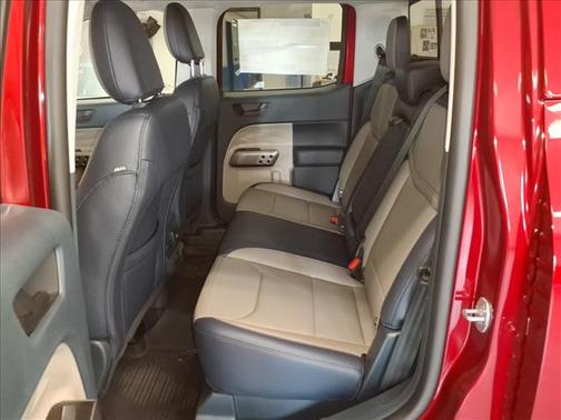 Red 2026 Ford Maverick Lariat