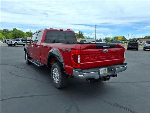 Red 2020 Ford F-350 Lariat Super Duty