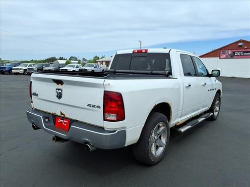 White 2012 RAM 1500 SLT