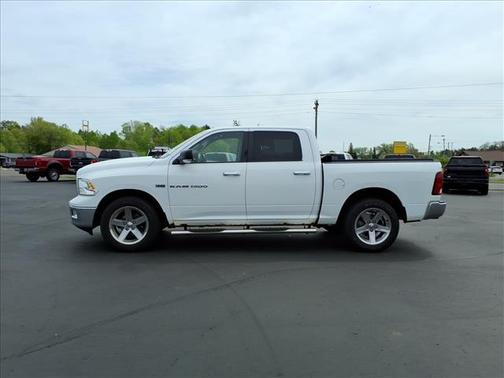 White 2012 RAM 1500 SLT