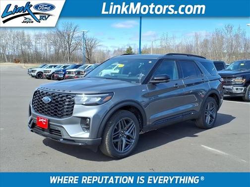 Gray 2026 Ford Explorer ST-Line