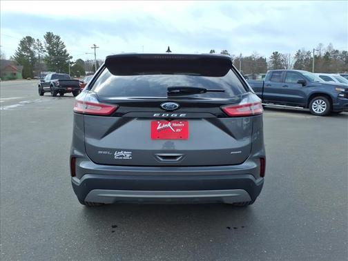 Gray 2022 Ford Edge SEL