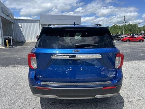 Atlas Blue Metallic 2020 Ford Explorer XLT