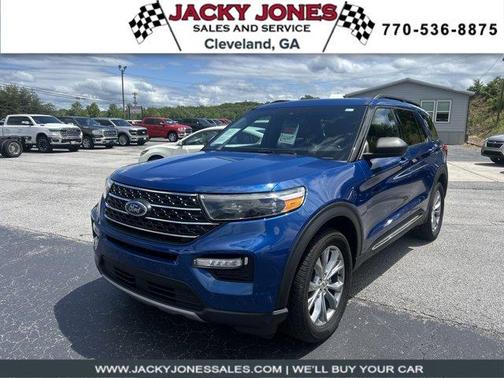 Atlas Blue Metallic 2020 Ford Explorer XLT