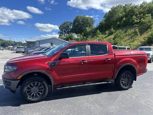 Rapid Red Metallic Tinted Clearcoat 2020 Ford Ranger XLT