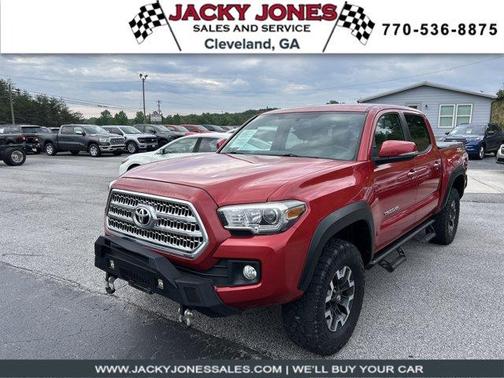 Barcelona Red Metallic 2017 Toyota Tacoma TRD Off Road