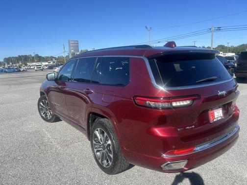 Velvet Red Pearlcoat 2022 Jeep Grand Cherokee L Overland