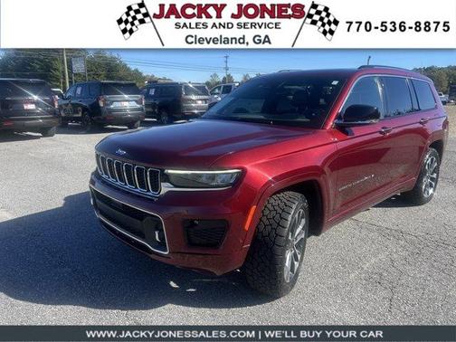 Velvet Red Pearlcoat 2022 Jeep Grand Cherokee L Overland