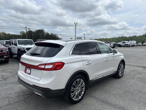 White Platinum Tri-Coat Metallic 2016 Lincoln MKX Reserve