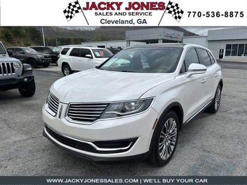 White Platinum Tri-Coat Metallic 2016 Lincoln MKX Reserve