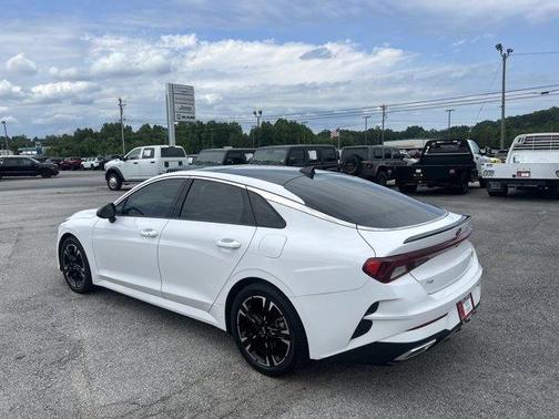 Glacial White Pearl 2021 Kia K5 GT-Line