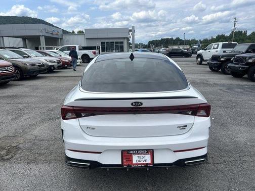 Glacial White Pearl 2021 Kia K5 GT-Line