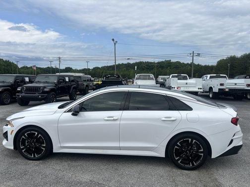 Glacial White Pearl 2021 Kia K5 GT-Line