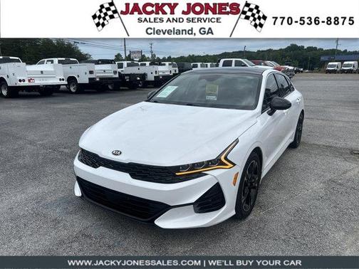 Glacial White Pearl 2021 Kia K5 GT-Line