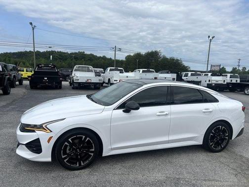 Glacial White Pearl 2021 Kia K5 GT-Line