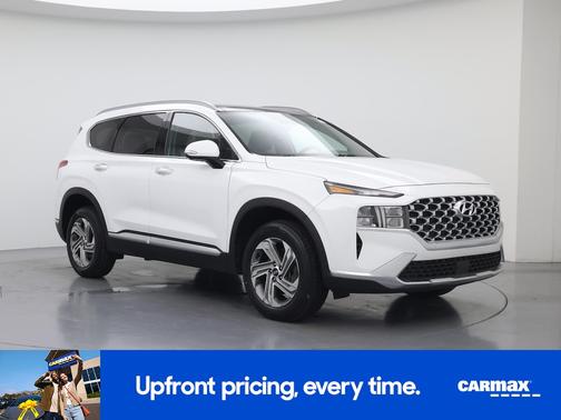 White 2023 Hyundai SANTA FE SEL