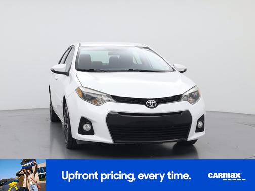 White 2014 Toyota Corolla S Plus