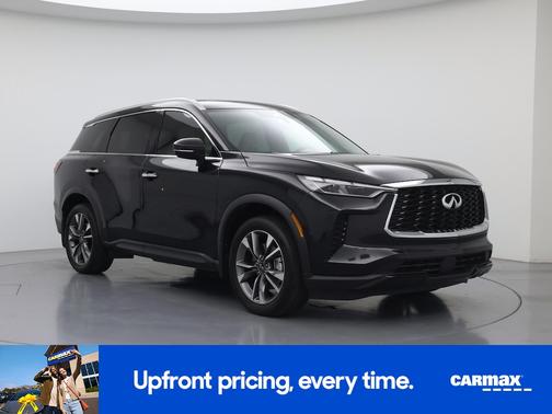 Black 2023 INFINITI QX60 Luxe
