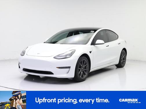 White 2021 Tesla Model 3 Standard Range Plus
