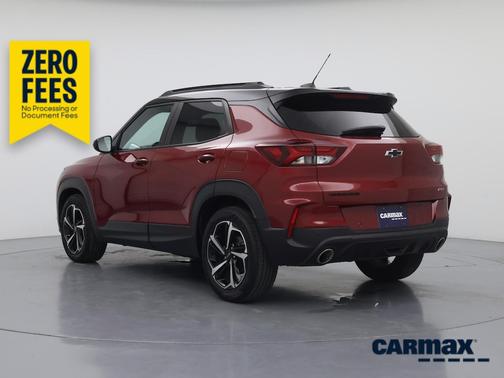 Red 2021 Chevrolet Trailblazer RS