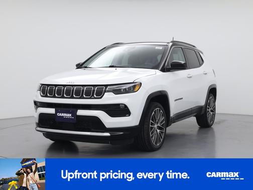 White 2022 Jeep Compass Limited