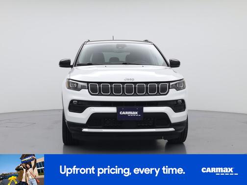 White 2022 Jeep Compass Limited