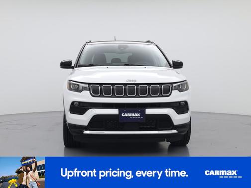 White 2022 Jeep Compass Limited