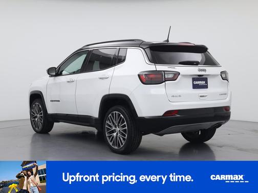 White 2022 Jeep Compass Limited