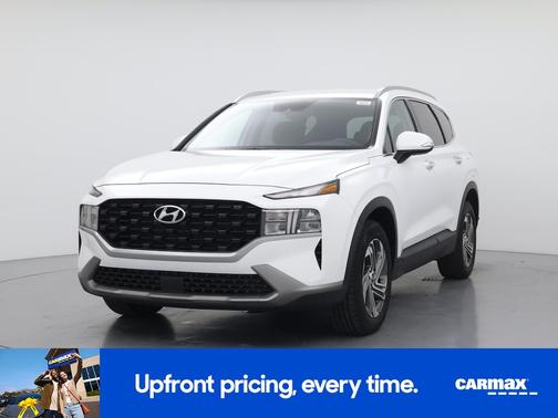 White 2023 Hyundai SANTA FE SEL