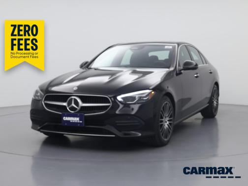 Black 2025 Mercedes-Benz C-Class