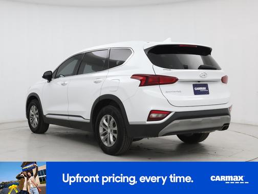 White 2020 Hyundai SANTA FE SEL