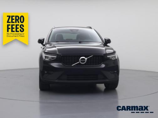 Black 2023 Volvo XC40 B4 Ultimate Dark Theme