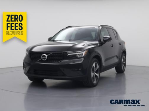 Black 2023 Volvo XC40 B4 Ultimate Dark Theme