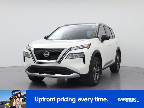 White 2023 Nissan Rogue Platinum