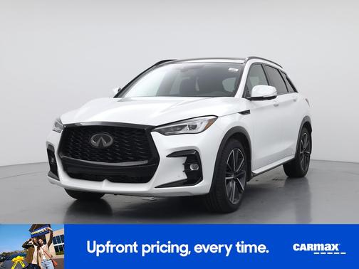 White 2024 INFINITI QX50 Sport