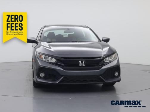 Gray 2018 Honda Civic EX