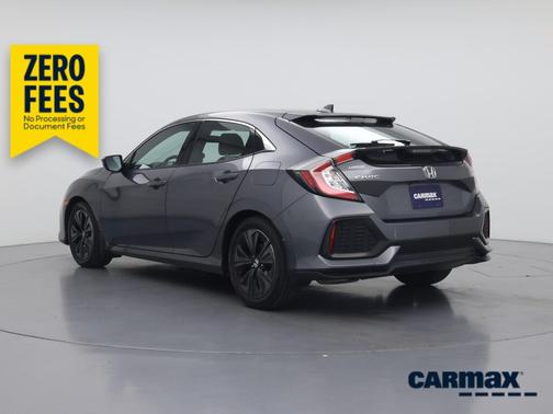 Gray 2018 Honda Civic EX