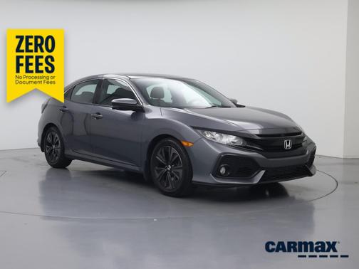 Gray 2018 Honda Civic EX