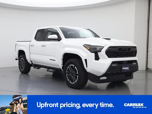 White 2025 Toyota Tacoma TRD Sport