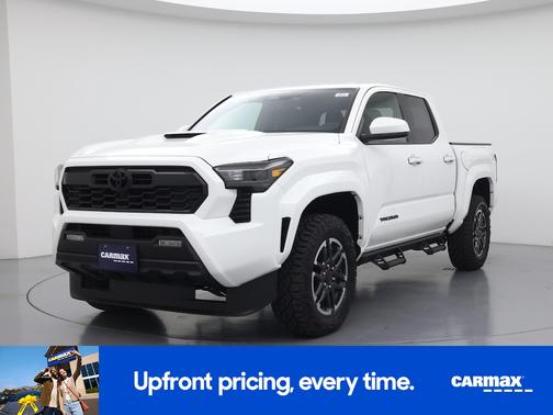 White 2025 Toyota Tacoma TRD Sport