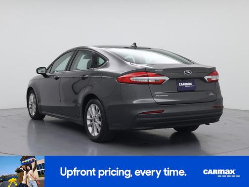 Gray 2020 Ford Fusion Hybrid SE