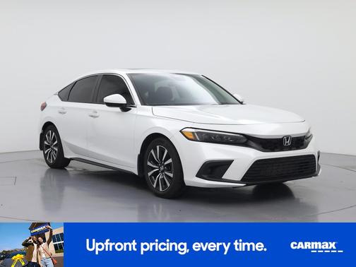 White 2024 Honda Civic EX-L